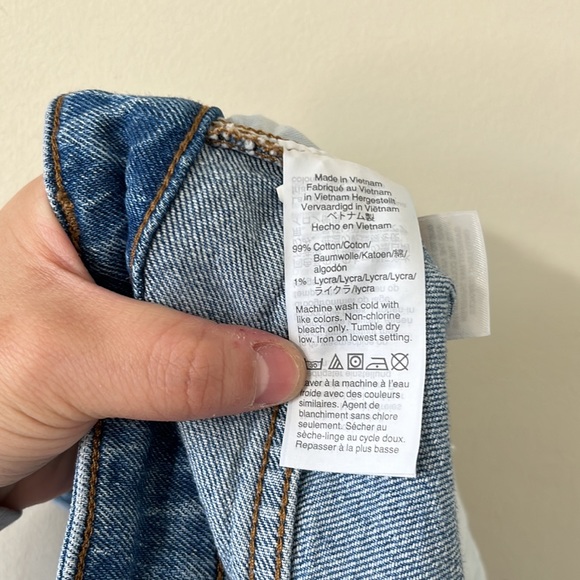 Madewell The Curvy Perfect Vintage Medium Wash Denim Jeans Size 28 Tall - Picture 12 of 12